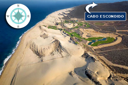 Golf course developed near Cabo Escondido hotel land for sale